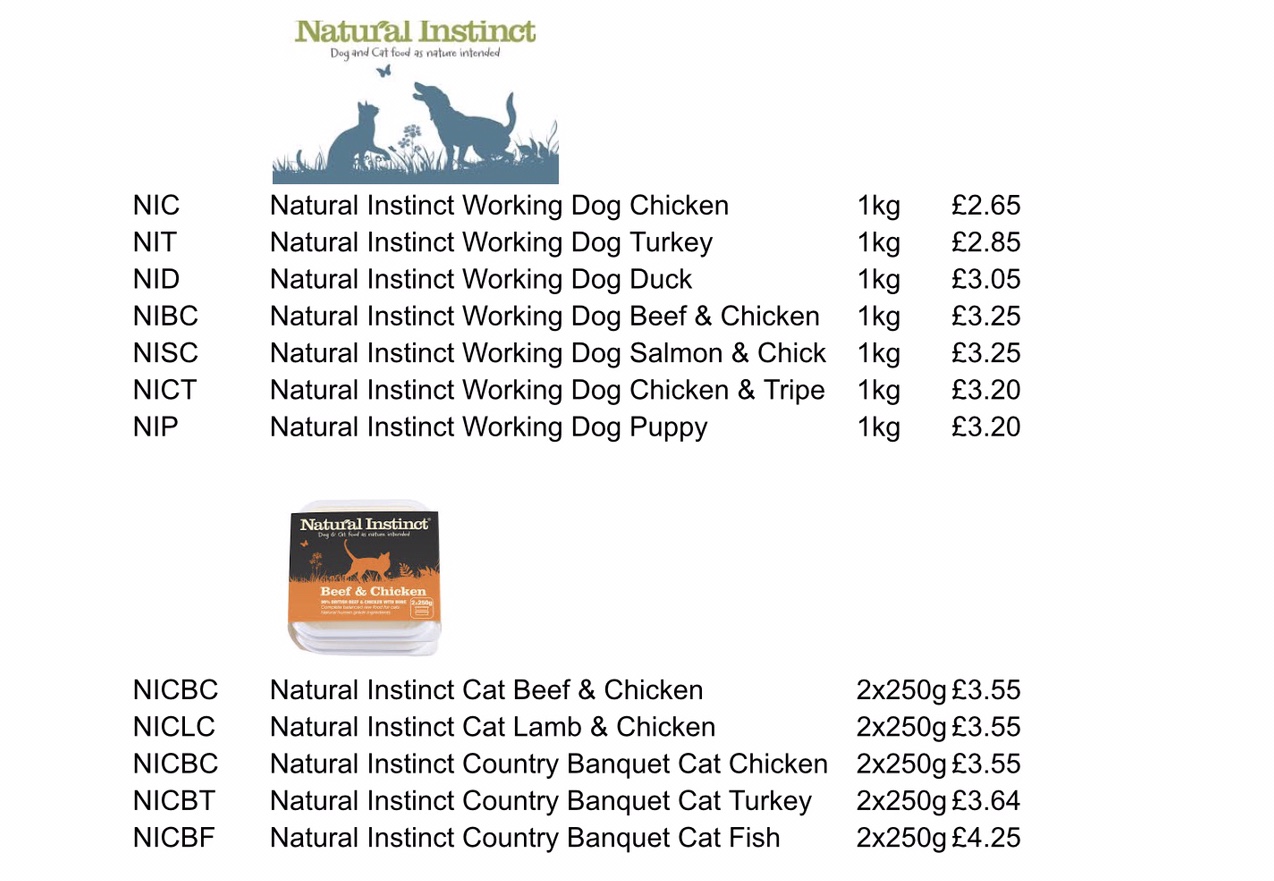 natural instinct barf