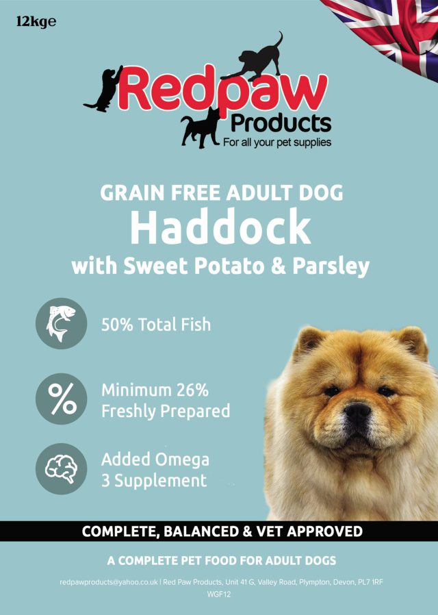 Redpaw Grain Free - Haddock, Sweet Potato & Parsley
