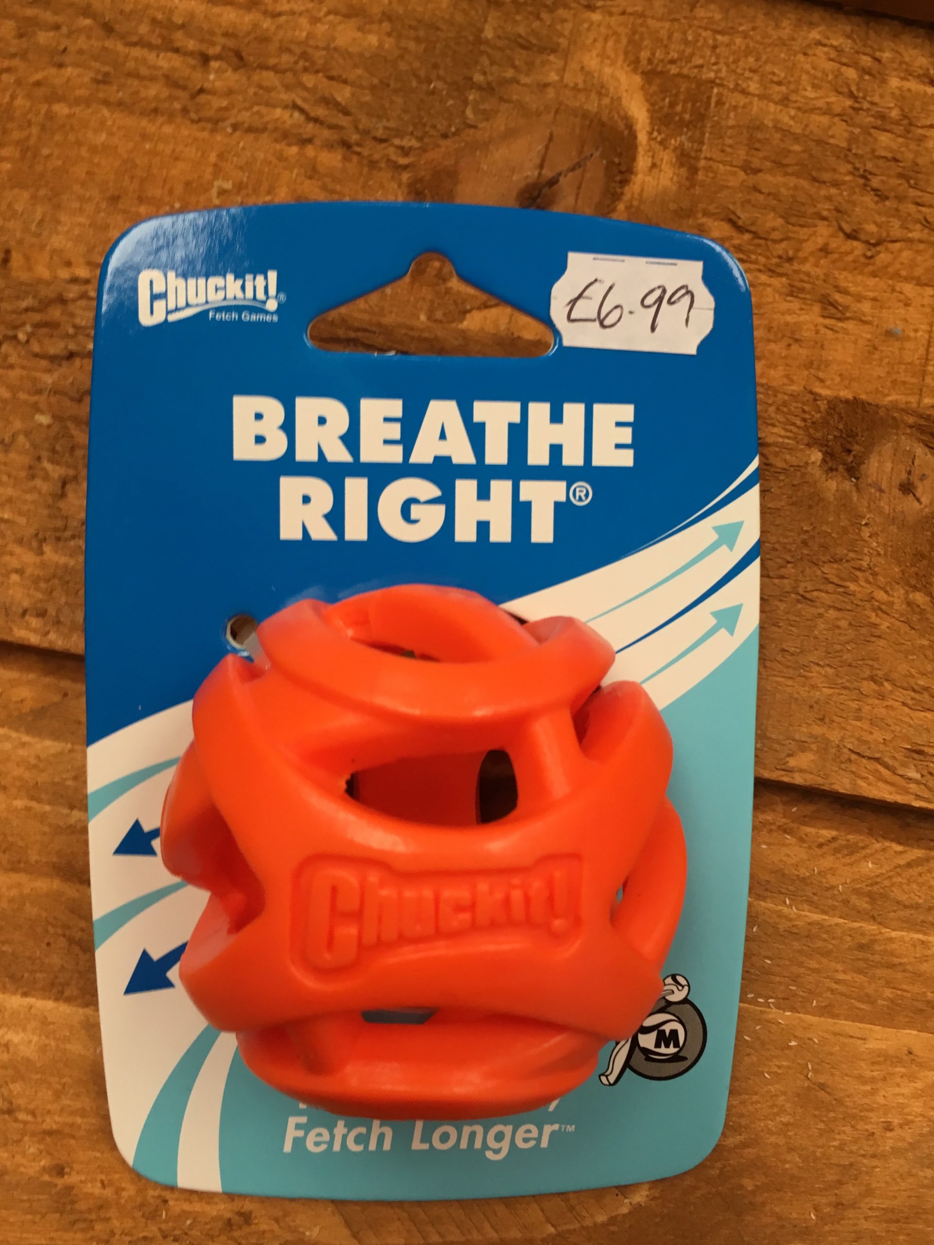 chuckit breathe right ball