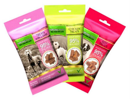 natures menu treats with lamb