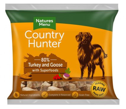 Nature’s Menu Country Hunter Turkey & Goose Nuggets 1kg