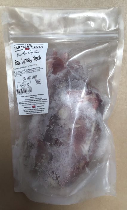 Raw Turkey Neck