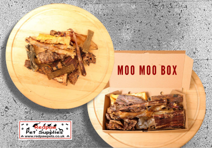 Moo Moo Box (100% Natural Beef Dog Treats)