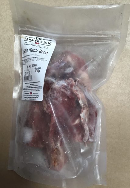Raw Lamb Neck Bones
