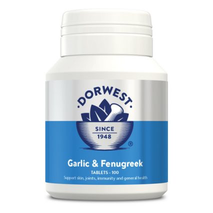 Dorwest Garlic & Fenugreek Tablets For Dogs And Cats ( 200 Tablets)