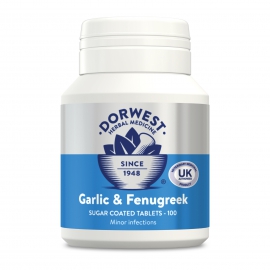 Dorwest Garlic & Fenugreek Tablets For Dogs And Cats (100 Tablets)