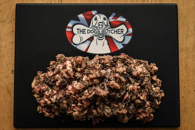 The Dogs Butcher - Ox tripe with duck 80/10/10 1kg