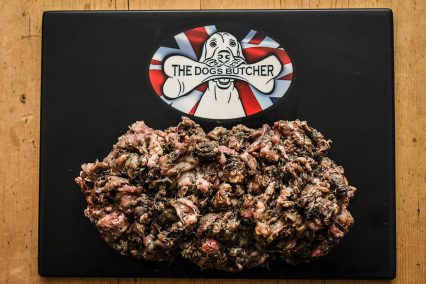 The Dogs Butcher - Ox tripe with chicken 80/10/10 1kg