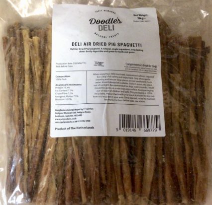 Doodles Deli Air Dried Pig Spaghetti (1kg)