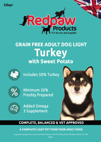 Redpaw Grain Free Freshly Prepared Light Turkey