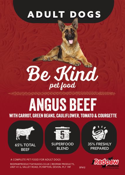 Redpaw - BeKind Superfood 65% Angus Beef